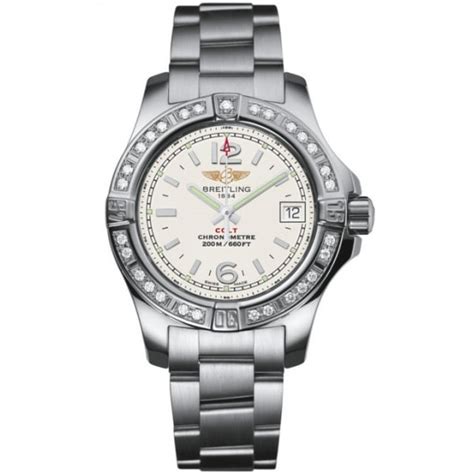 breitling colt 33 lady caliber 77 quartz